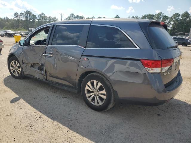 5FNRL5H65EB036666 - 2014 HONDA ODYSSEY EXL GRAY photo 2