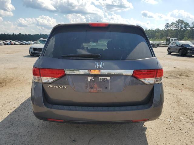 5FNRL5H65EB036666 - 2014 HONDA ODYSSEY EXL GRAY photo 6