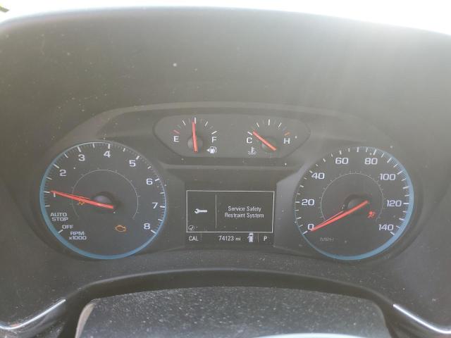 2GNAXJEV7J6263922 - 2018 CHEVROLET EQUINOX LT SILVER photo 9