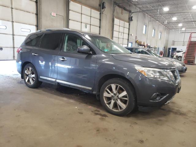 5N1AR2MM1DC607124 - 2013 NISSAN PATHFINDER S BLUE photo 4