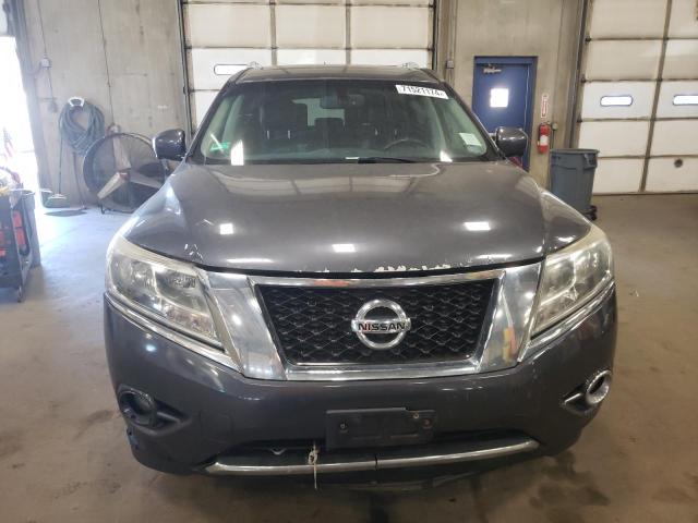 5N1AR2MM1DC607124 - 2013 NISSAN PATHFINDER S BLUE photo 5