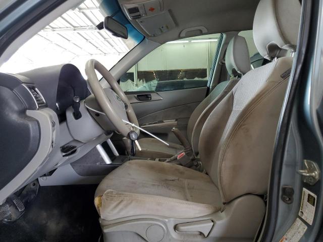 JF2SHABC5CH402148 - 2012 SUBARU FORESTER 2.5X ტალღისფერი ფოტო 7