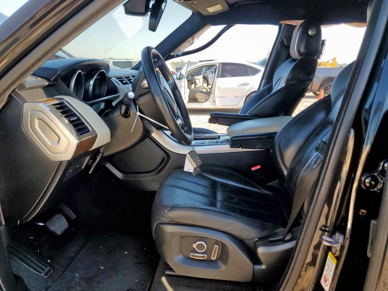 SALWR2KFXGA642056 - 2016 LAND ROVER RANGE ROVE HSE BLACK photo 7