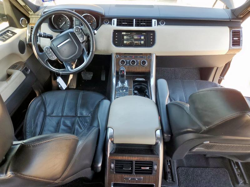 SALWR2KFXGA642056 - 2016 LAND ROVER RANGE ROVE HSE BLACK photo 8