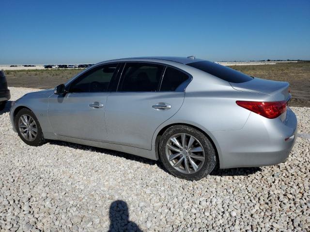 JN1BV7AP5EM689888 - 2014 INFINITI Q50 BASE SILVER photo 2