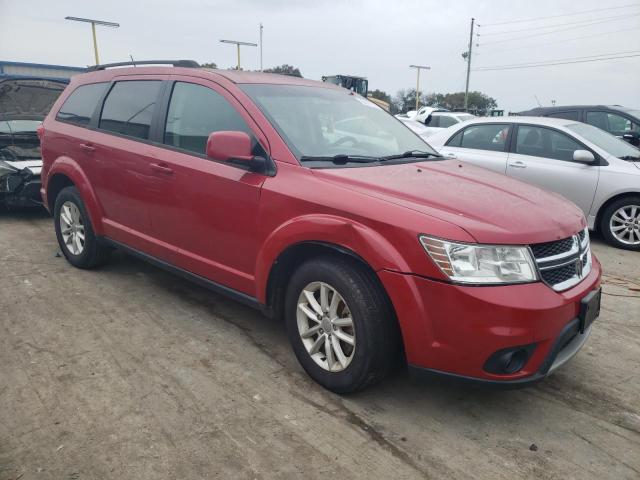 3C4PDCBG0HT571176 - 2017 DODGE JOURNEY SXT MAROON photo 4