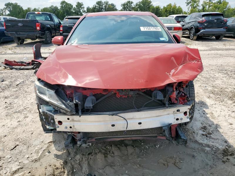 4T1B11HK2KU274888 - 2019 TOYOTA CAMRY L RED photo 5