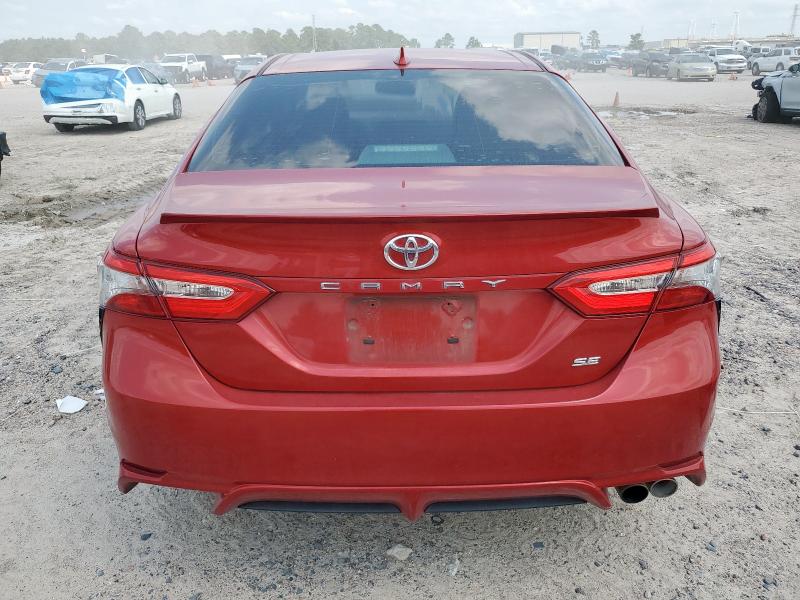 4T1B11HK2KU274888 - 2019 TOYOTA CAMRY L RED photo 6