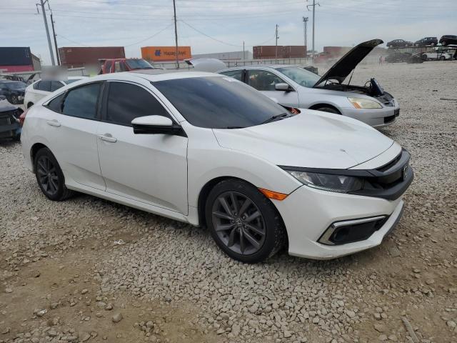 19XFC1F35ME005801 - 2021 HONDA CIVIC EX WHITE photo 4