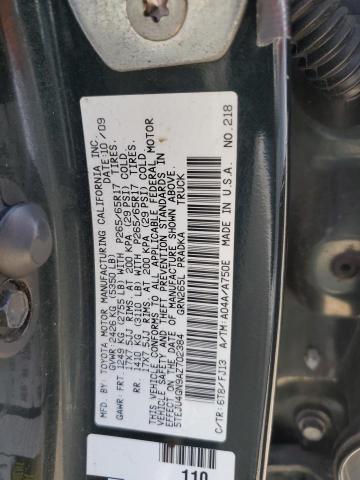 5TEJU4GN9AZ702384 - 2010 TOYOTA TACOMA DOUBLE CAB PRERUNNER GREEN photo 13