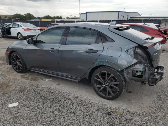 SHHFK7H95HU234579 - 2017 HONDA CIVIC SPORT TOURING GRAY photo 2