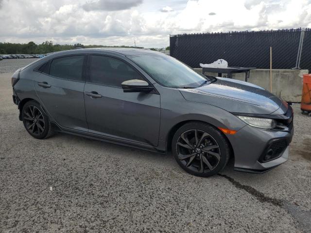 SHHFK7H95HU234579 - 2017 HONDA CIVIC SPORT TOURING GRAY photo 4