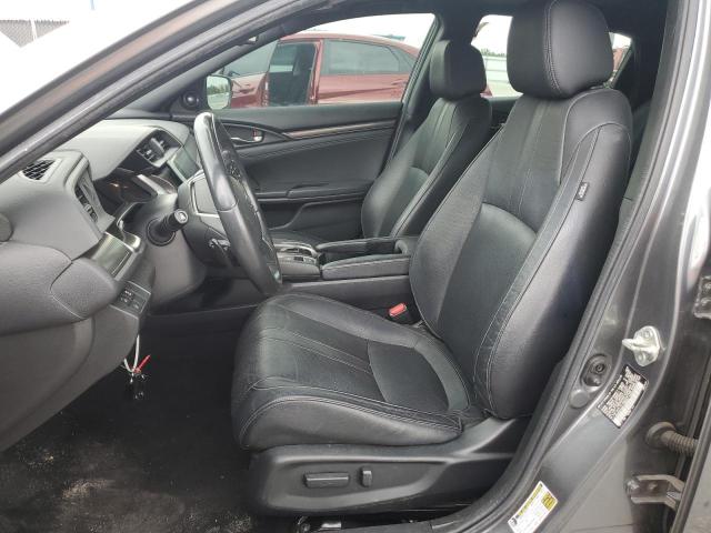 SHHFK7H95HU234579 - 2017 HONDA CIVIC SPORT TOURING GRAY photo 7