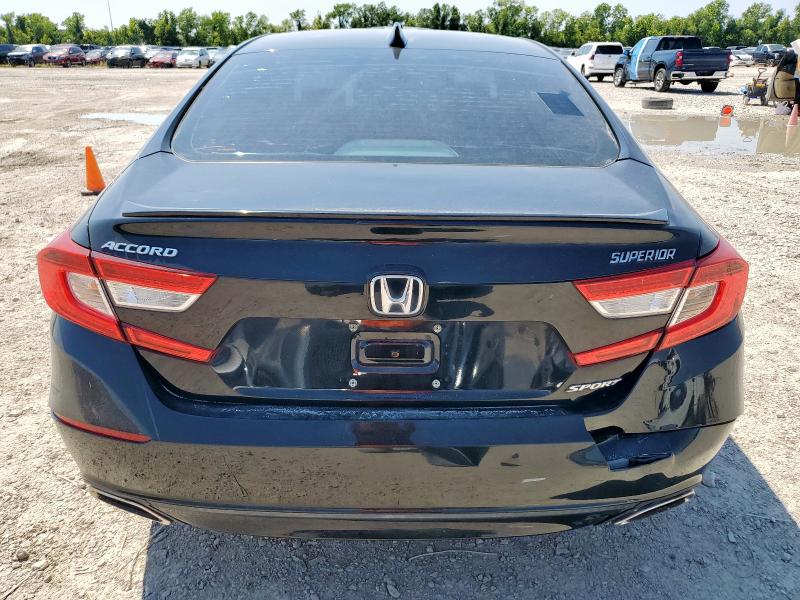 1HGCV1F32JA068898 - 2018 HONDA ACCORD SPORT Қара фото 6