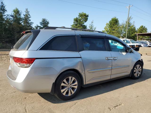 5FNRL5H63FB079355 - 2015 HONDA ODYSSEY EXL SILVER photo 3