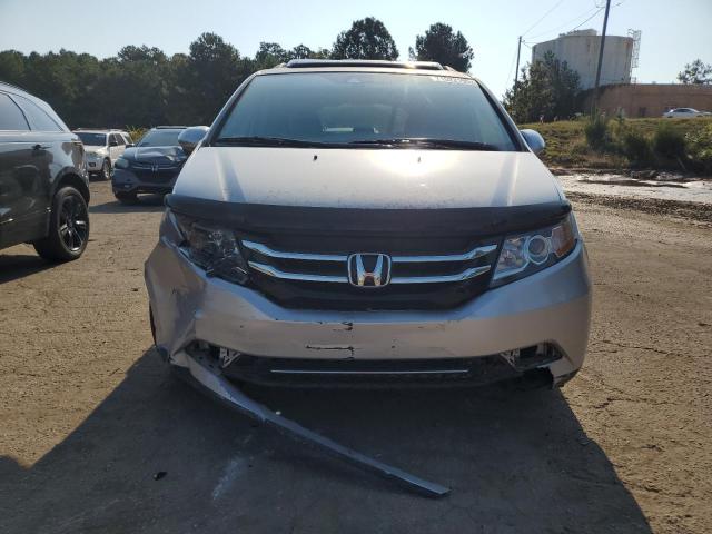 5FNRL5H63FB079355 - 2015 HONDA ODYSSEY EXL SILVER photo 5