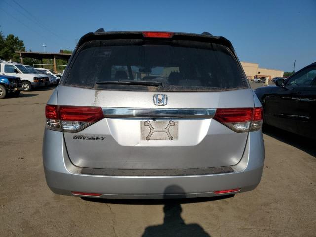 5FNRL5H63FB079355 - 2015 HONDA ODYSSEY EXL SILVER photo 6
