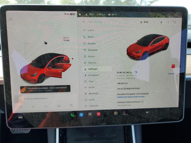 5YJ3E1EB0JF070521 - 2018 TESL MODEL 3 Siyah fotoğraf 9