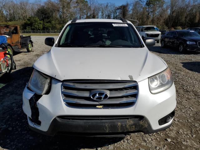 5XYZGDAB0CG154250 - 2012 HYUNDAI SANTA FE GLS WHITE photo 5