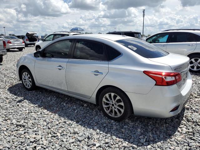 3N1AB7AP6KY457636 - 2019 NISS SENTRA S 银色 照片 2