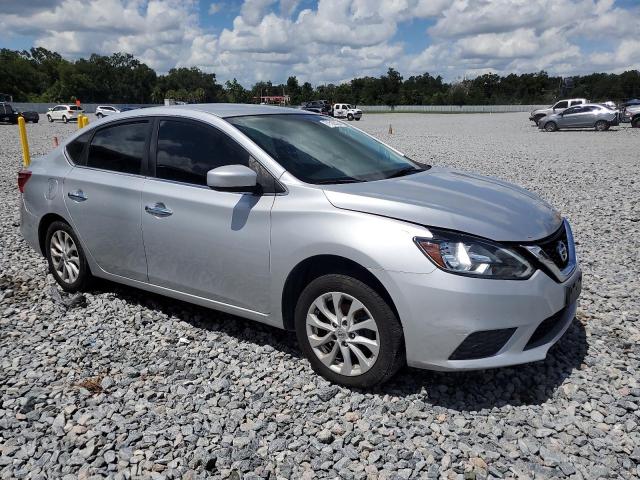 3N1AB7AP6KY457636 - 2019 NISS SENTRA S 银色 照片 4