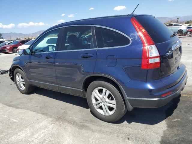 5J6RE3H75AL018757 - 2010 HONDA CR-V EXL 蓝色 照片 2