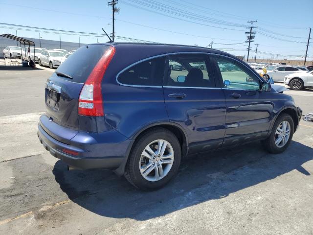 5J6RE3H75AL018757 - 2010 HONDA CR-V EXL 蓝色 照片 3