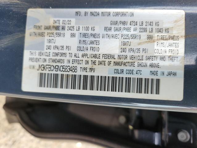 JM3KFBCM9N0583488 - 2022 MAZDA CX-5 PREFE, GRAY - price history