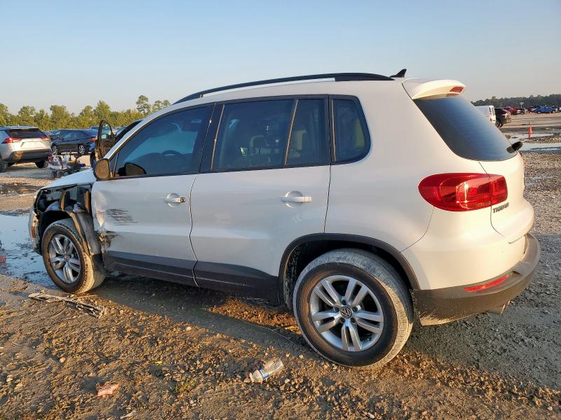 WVGAV7AX8HK001595 - 2017 VOLKSWAGEN TIGUAN S WHITE photo 2