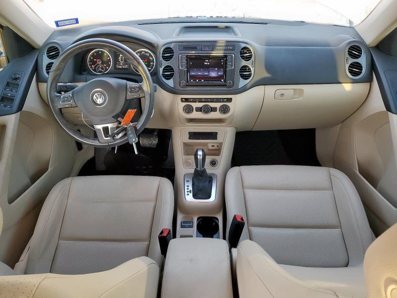 WVGAV7AX8HK001595 - 2017 VOLKSWAGEN TIGUAN S WHITE photo 8