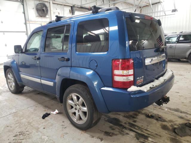 1J4PN5GK0AW171277 - 2010 JEEP LIBERTY LIMITED BLUE photo 2