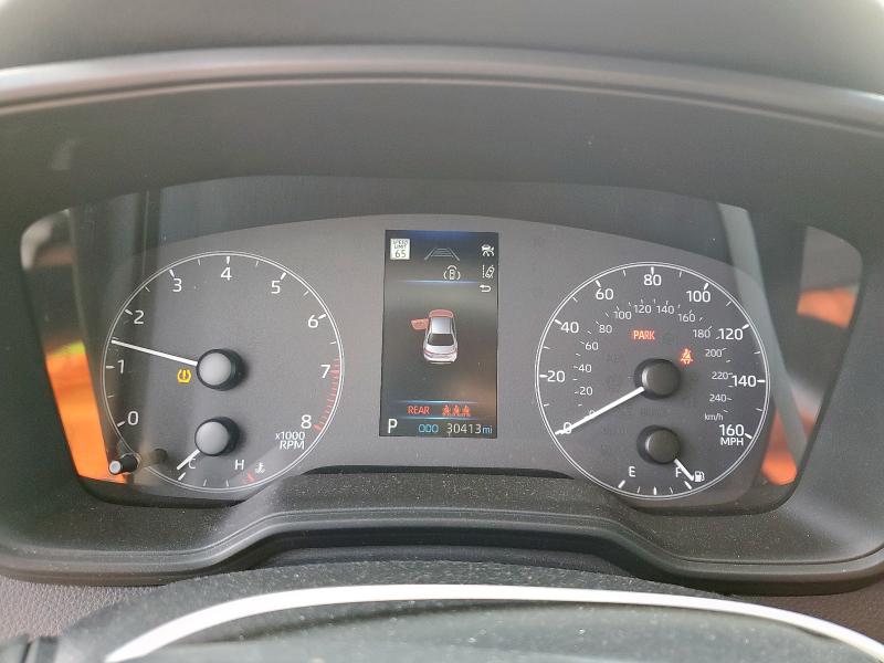 5YFB4MDE2RP081418 - 2024 TOYOTA COROLLA LE ნაცრისფერი ფოტო 9