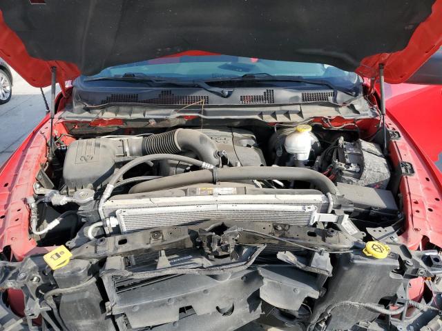 1C6RR7TT0KS510584 - 2019 RAM 1500 CLASS SLT 红色 照片 11