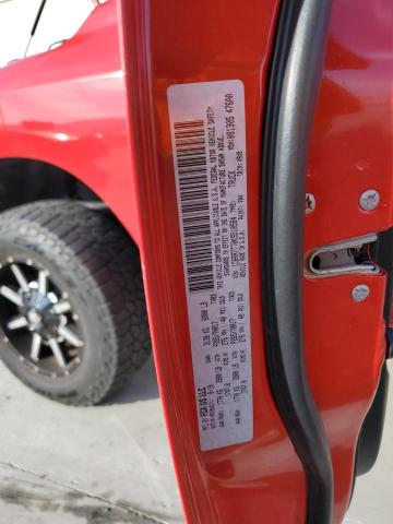 1C6RR7TT0KS510584 - 2019 RAM 1500 CLASS SLT 红色 照片 12