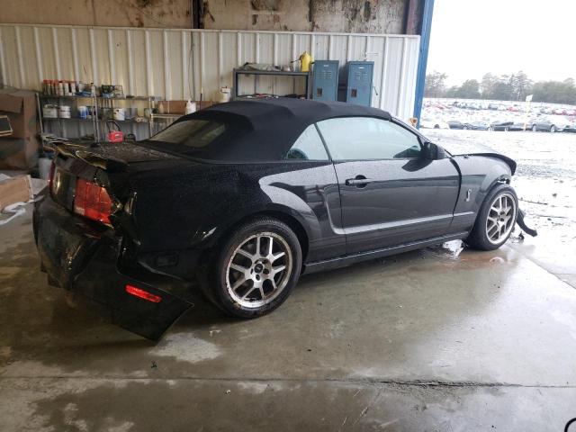 1ZVHT89S285164679 - 2008 FORD MUSTANG SHELBY GT500 BLACK photo 3