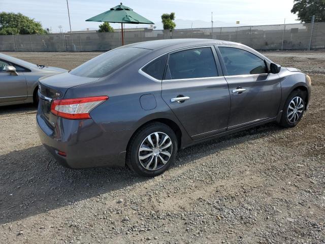 3N1AB7AP6EL675576 - 2014 NISSAN SENTRA S BROWN photo 3