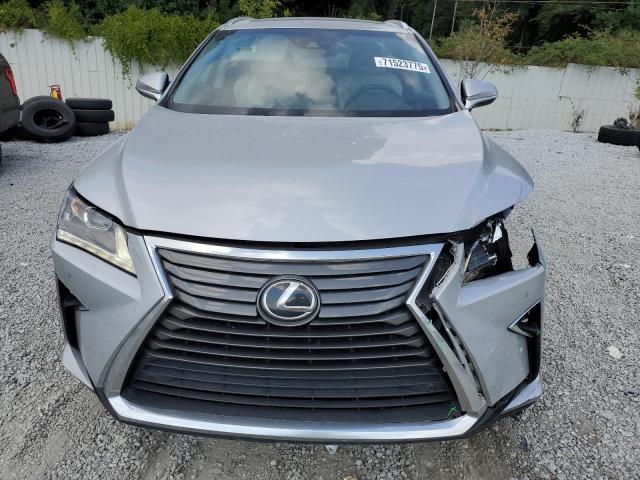 2T2ZZMCAXJC105091 - 2018 LEXUS RX 350 BASE SILVER photo 5