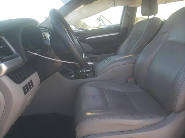 5TDKKRFH0GS163498 - 2016 TOYOTA HIGHLANDER XLE BLUE photo 7