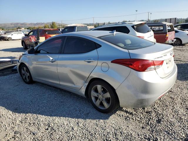 KMHDH4AE5CU418669 - 2012 HYUNDAI ELANTRA GLS SILVER photo 2