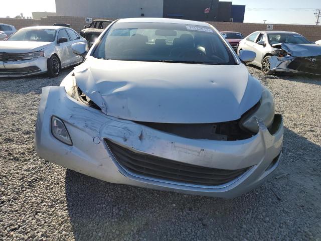 KMHDH4AE5CU418669 - 2012 HYUNDAI ELANTRA GLS SILVER photo 5