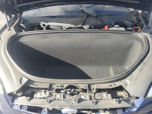 7SAXCBE59PF400272 - 2023 TESLA MODEL X BLUE photo 12