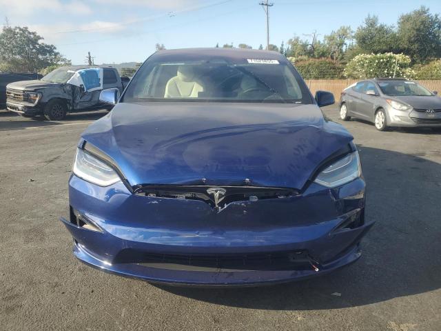 7SAXCBE59PF400272 - 2023 TESLA MODEL X BLUE photo 5