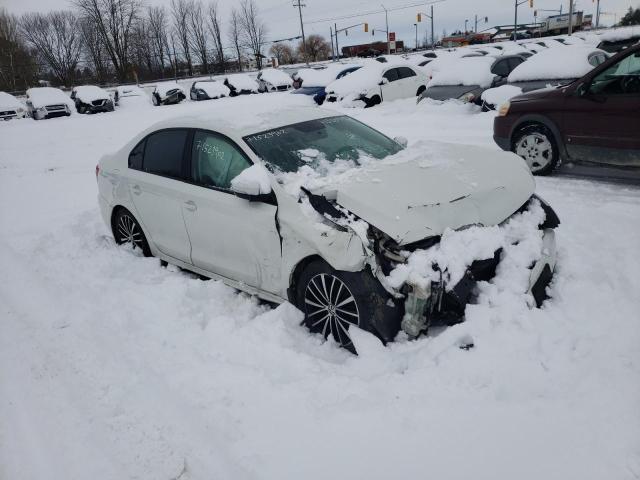 3VW2K7AJ0EM256840 - 2014 VOLKSWAGEN JETTA BASE WHITE photo 4