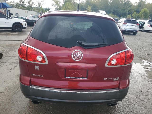 5GALVBED9AJ197057 - 2010 BUICK ENCLAVE CXL Bordo foto 6