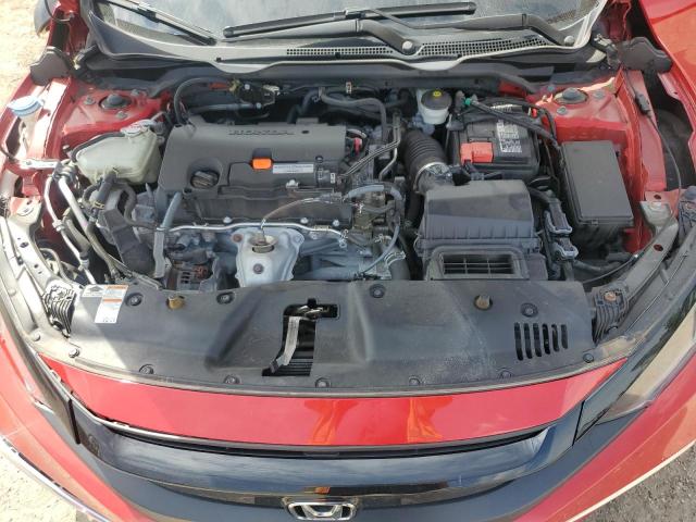 2HGFC2F5XMH001708 - 2021 HONDA CIVIC LX RED photo 11