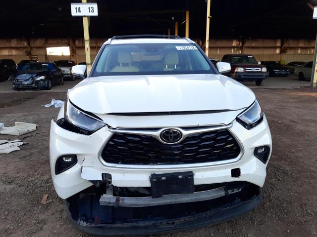 5TDHZRBH1MS056824 - 2021 TOYOTA HIGHLANDER XLE Սպիտակ լուսանկար 5