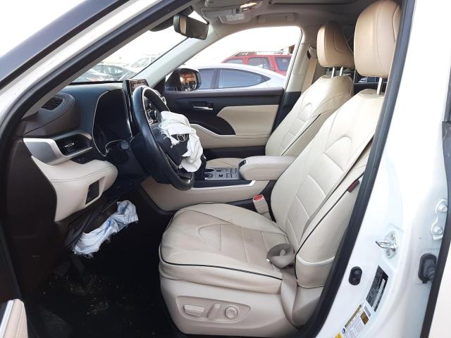 5TDHZRBH1MS056824 - 2021 TOYOTA HIGHLANDER XLE Սպիտակ լուսանկար 7