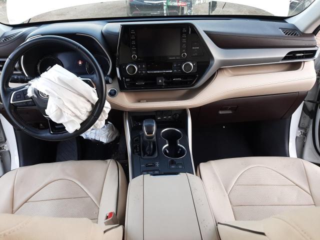 5TDHZRBH1MS056824 - 2021 TOYOTA HIGHLANDER XLE Սպիտակ լուսանկար 8