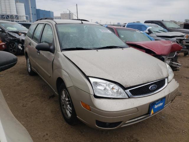 1FAHP36N76W218919 - 2006 FORD FOCUS ZXW BEIGE photo 1