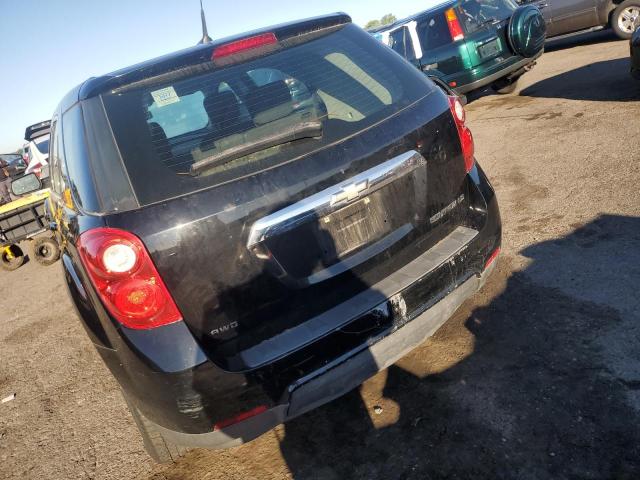2CNFLCEW6A6210008 - 2010 CHEVROLET EQUINOX LS BLACK photo 6